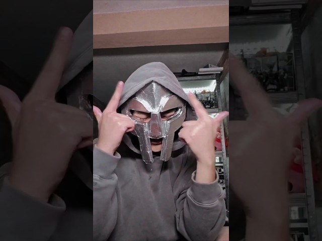 Vídeo relacionado con Máscara antioxidante MF Doom, grabado personalizado disponible, máscara facial medieval para fiesta
