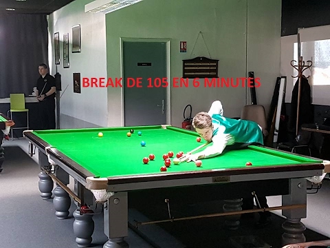105 break in 6 mins French Championship by Brian Ochoiski