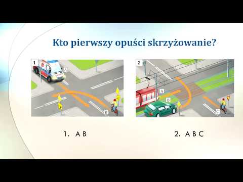 Rowerem przez skrzyżowanie