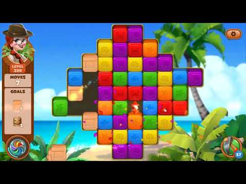 Lost Island: Blast Adventure - Level 398 (No Boosters) HD