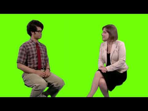 Moss on Iraq, The IT Crowd, green screen