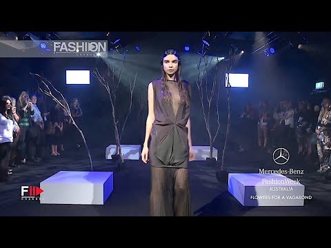 FLOWERS FOR A VAGABOND Spring Summer 2012 2013 MBFW Australia - Fashion Channel
