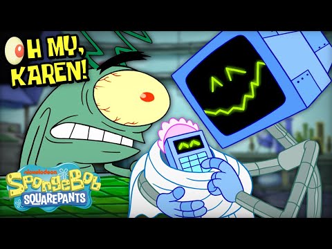 If Plankton and Karen Had Their Own Sitcom ?❤️? | "Oh My, Karen!" Episode 1 | SpongeBob
