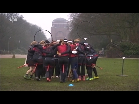 Hamburg Werewolves Quidditch bei DAS! vom 02.02.2017