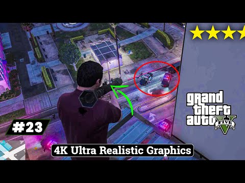 GTA 5 4K Ultra Realistic Graphics Gameplay | #23 | Abheesh Gaming