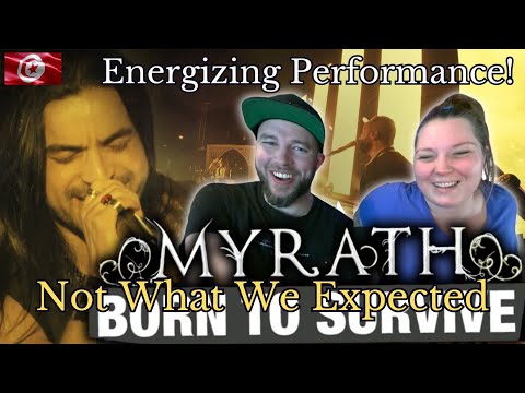 Metal Aladdin Music | Myrath "Born To Survive" (Live) | Reaction #myrath #tunisia