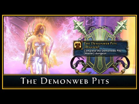 Paladin Tanking (Master) Demonweb Pits Dungeon (gameplay) w/ Bard Healer! - Neverwinter