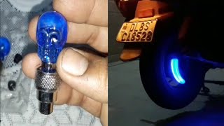 Tyre LED Light With Motion Sensor