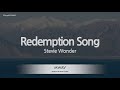 Stevie Wonder - Redemption Song (Melody) (Karaoke Version)