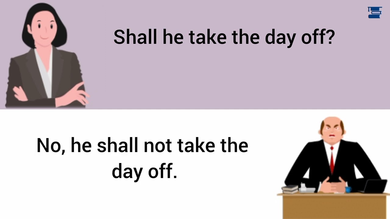 English questions and negative answers | Shall usage | Knowledge "Degree" Your English Partner |