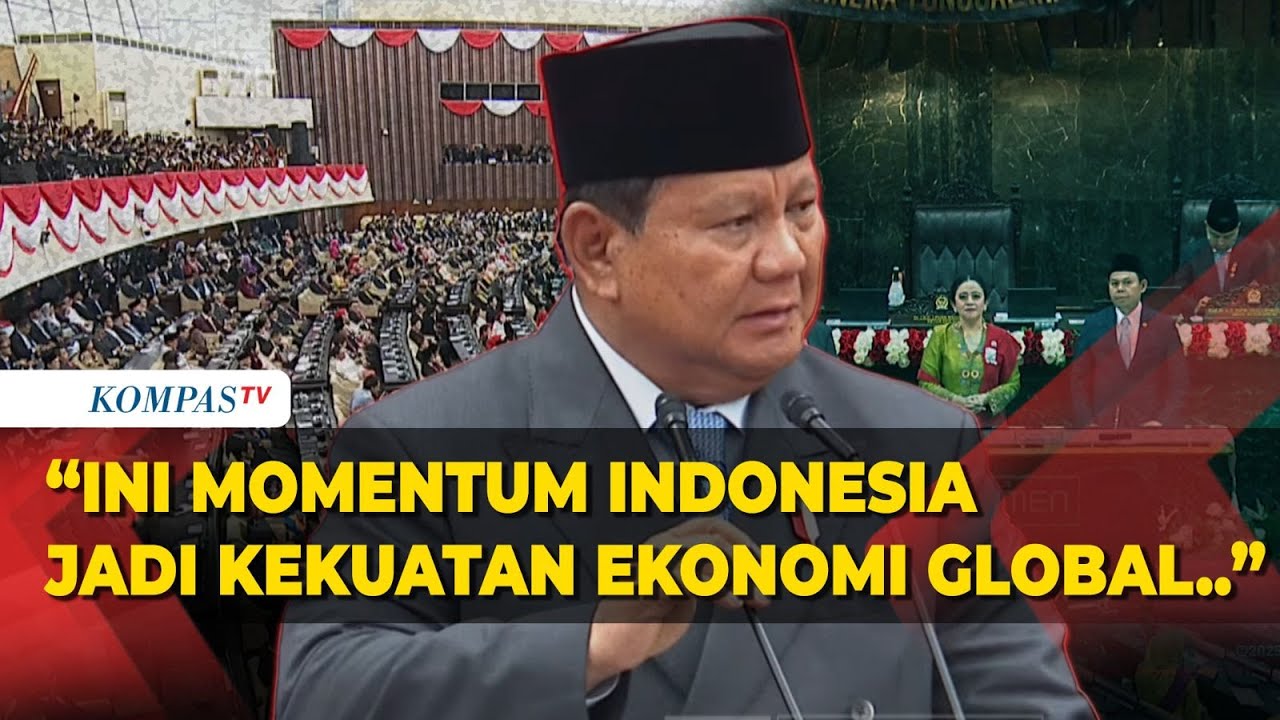 [FULL] Pidato Presiden Prabowo Sampaikan RAPBN Tahun 2026: 8 Agenda Prioritas-Hapus Tantiem!