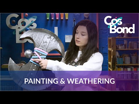 Foam Cosplay Weapon Painting and Weathering Basics - Astrid’s Axe Tutorial Series Pt. 4
