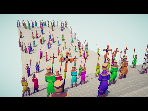 ALL NEW HIDDEN UNITS BATTLE ROYALE - Totally Accurate Battle Simulator TABS