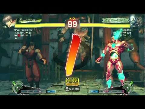 SSF4 AE: Kiryu Tsukimiya(Guy) vs inaba360(Seth) - HD 720p