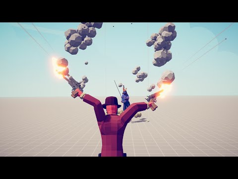 GOD GUNSLINGER vs EVERY UNIT - Totally Accurate Battle Simulator TABS