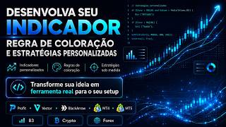 Desenvolva seu Indicador, Regra de Coloração e Estratégias Personalizadas para Profit, MT4 e MT5