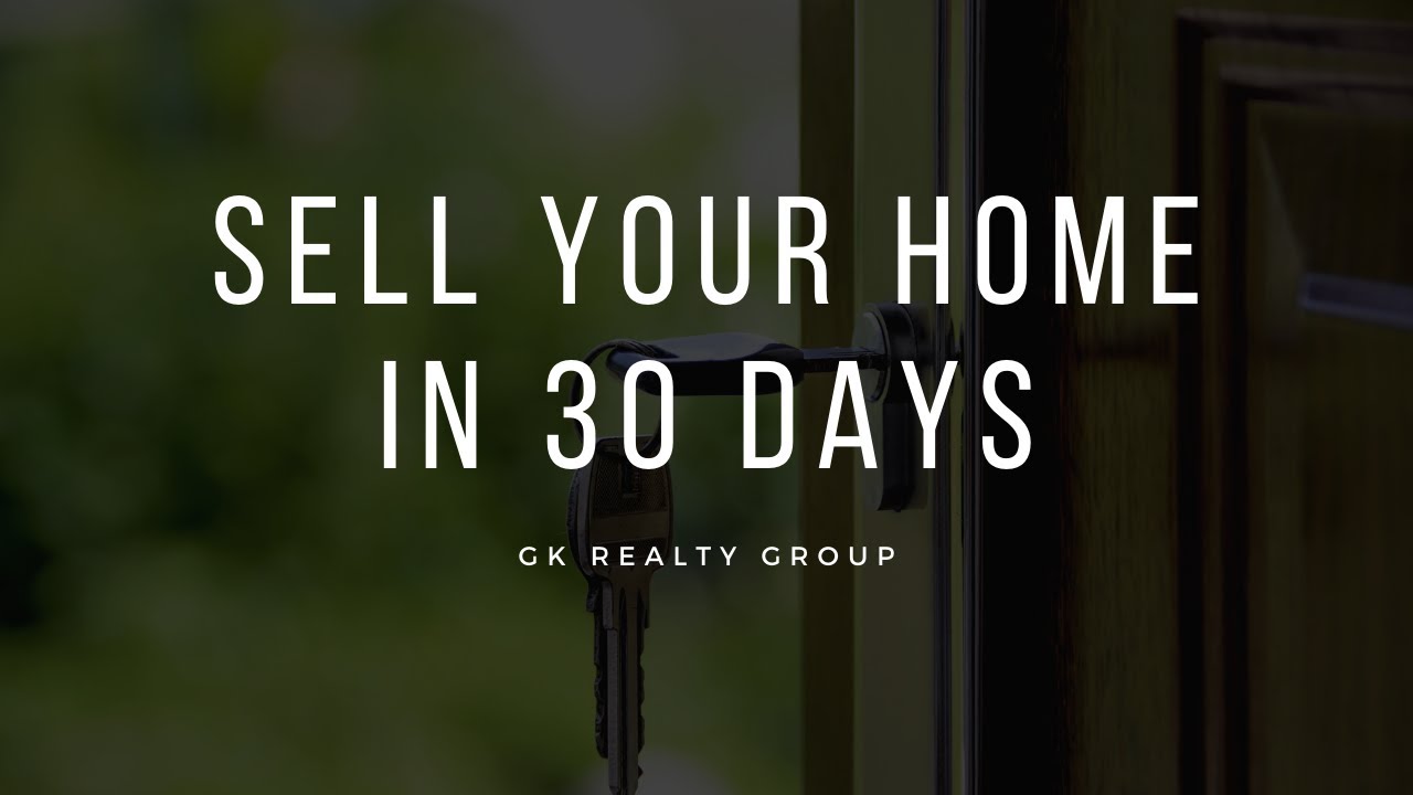 Covid-19/ We can sell your home in 30 days