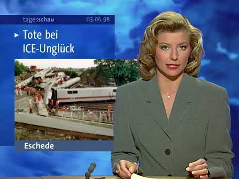 Tagesschau-Berichte zum ICE-Zugunglück in Eschede am 3. Juni 1998