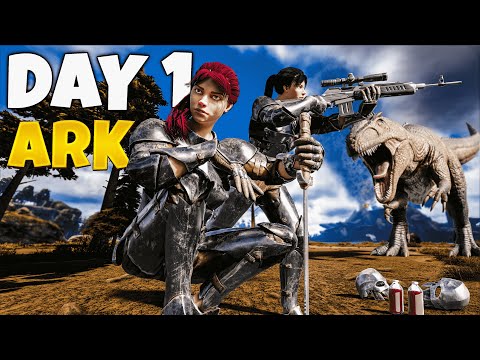 Crazy 20,000 Hour Duo Dominate Day 1 - Ark