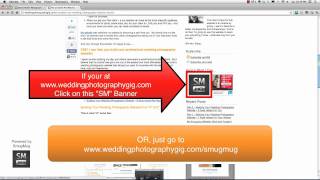 Step 1 - Pro Photography Website - Smugmug Tutorial