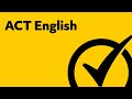 Complete ACT English Prep Study Guide