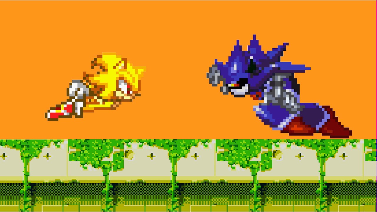 Super Sonic His World HD (Super Sonic vs Super Metal Sonic) [EmeraldGames.com]