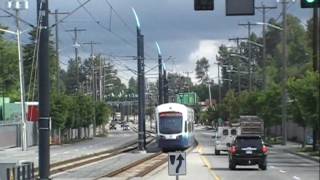 preview picture of video 'ST LightRail, MLK Way, Seattle, WA'