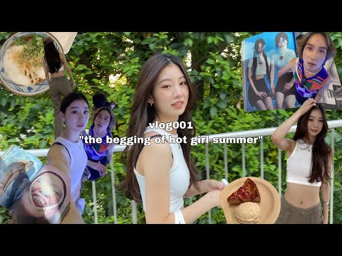 vlog001 “the beginning of hot girl summer” 💕✨