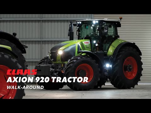 CLAAS AXION 920 Tractor Walk-Around | CLAAS Harvest Centre