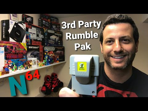 Nintendo 64 3rd Party Rumble Pak: Laing Special FX Shaker Pak for N64