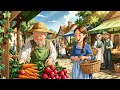 A Living Green Village Peaceful Ghibli Style Countryside Animation