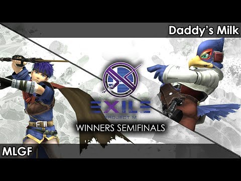 Project M: MLGF (Ike) V Daddy's Milk (Falco/Falcon) - Exile 87 Tournament SSBPM