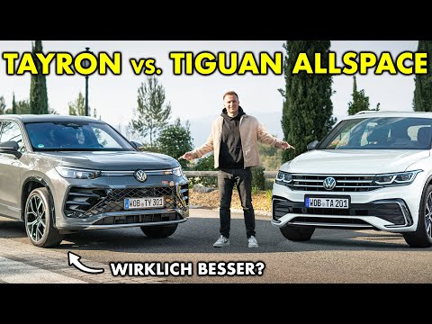 ALT vs. NEU - VERGLEICH Tiguan Allspace & Tayron | @maltedrivescars