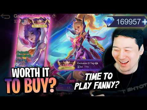 New Fanny skin? how much is Galactic Starhawk? | Mobile Legends
