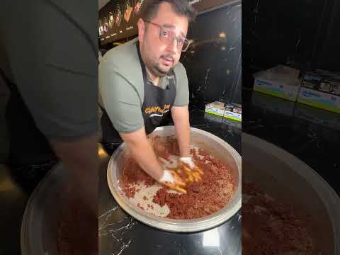 Çiğköfte yapımı !