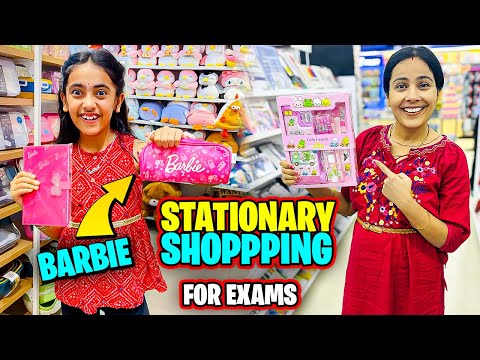 Stationery Shopping for EXAMS!!!📝*USEFUL New Stationary*✏️🎀🤩! @SamayraNarulaandFamily