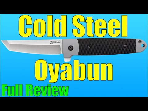 Cold Steel Oyabun Tanto Knife    Full Review