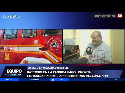 Incendio en Papel Prensa