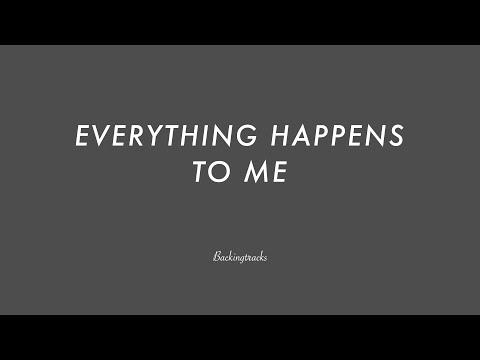 EVERYTHING HAPPENS TO ME chord progression - Jazz Backing Track Play Along