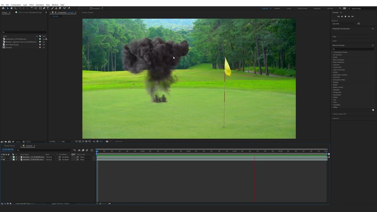 How to use the Explosion Pack