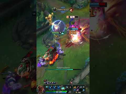 quick little pentakill thanks to rumble 😁 #leagueoflegends #pyke #pentakill #gaming