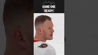 Game faces ON! Game 1 is HERE! ????????????