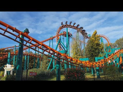 🎢 EL Condor Front Seat POV Onride: Thrilling Rollercoaster at Walibi Holland!