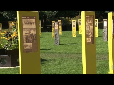 France unveils open air museum for Tour de France in mountains