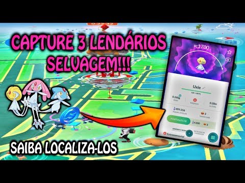 CAPTURE 3 LENDÁRIOS SELVAGENS/ COMO ENCONTRAR TRIO DO LAGO COM FAKEGPS 2020