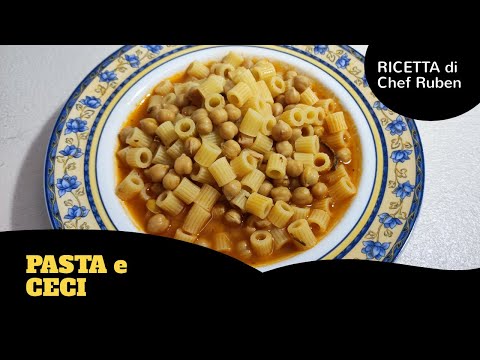 Pasta CECI e Alici di Chef Ruben, una vera sorpresa