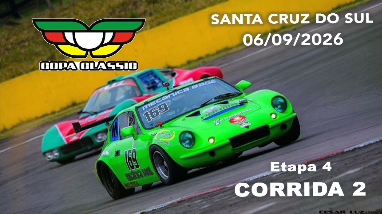 Copa Classic/MPC corrida 2 - Etapa 4 Santa Cruz do Sul 06.09.2026