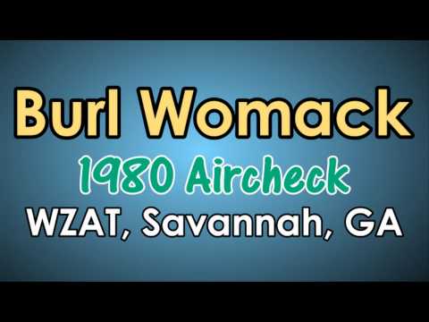 WZAT Savannah: Burl Womack 1980 Aircheck