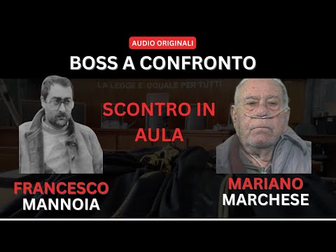 CONFRONTO DI MAFIA: FRANCESCO MARINO MANNOIA VS MARIANO MARCHESE - APPELLO MAXIPROCESSO