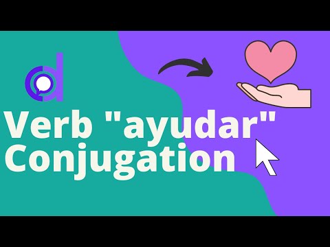 Verb ayudar in the Simple Present-  Spanish Grammar